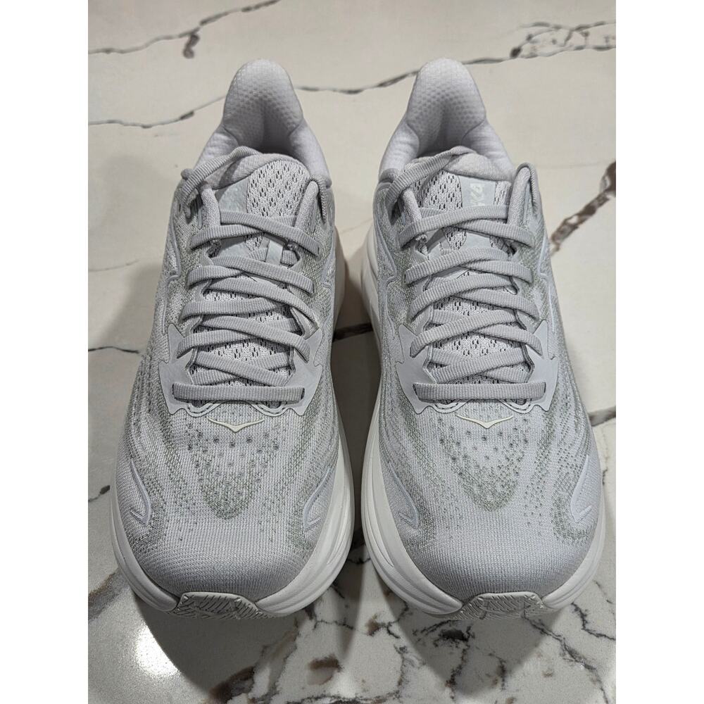 Hoka One W Clifton 10 Cosmic Grey Stardust Size 7.5 Women's Running 1162031 CRDS - Picture 4 of 7